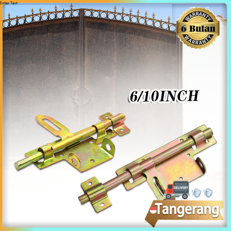 Grendel Pintu Gerbang Besi / Grendel Pintu Besi / Grendel Gembok Universal