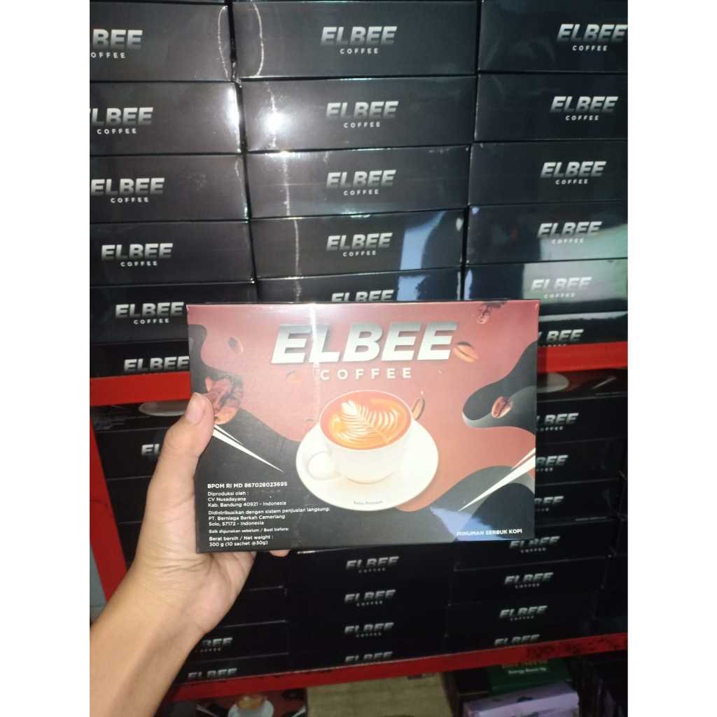 

1 BOX ISI 10 SACHET ELBEE KOPI NEW PACKAGING ORIGINAL KOPI STAMINA