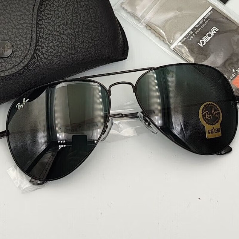 Kacamata Pria Aviator Ray·BanClassic TrendRB3025Sunglasses Pilot Men's and Women's Driving Outdoor S