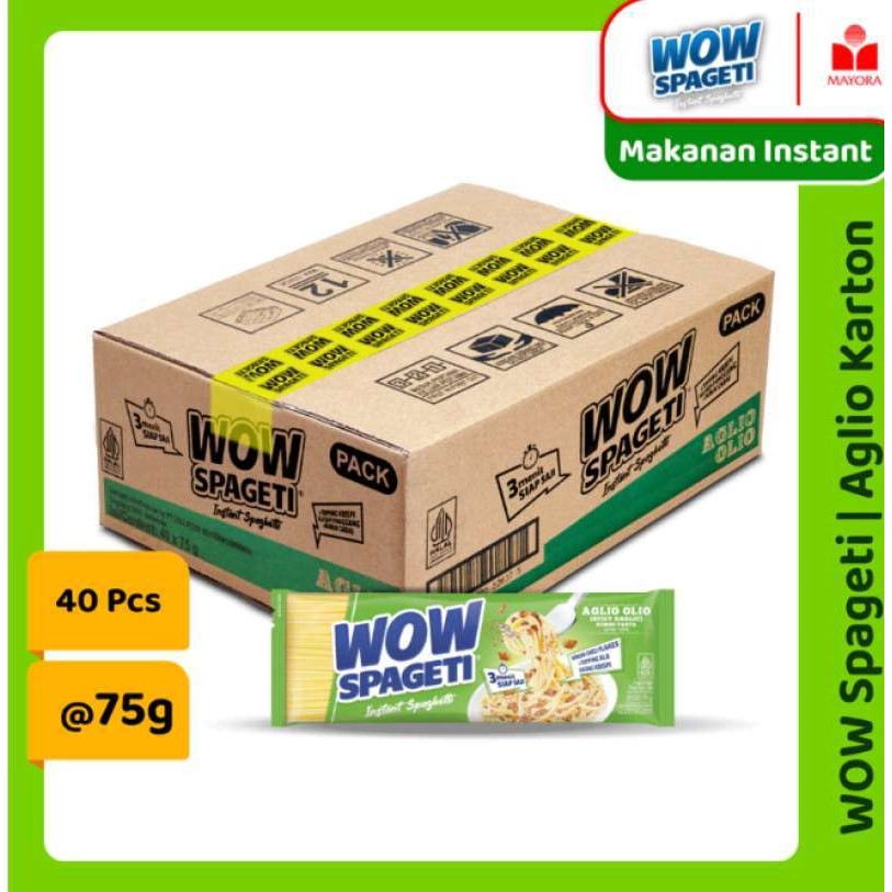 

wow spagetti aglio oglio [8rcg/1karton]