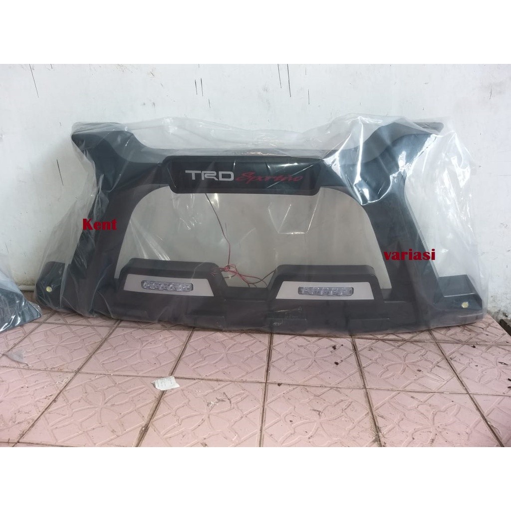 Tanduk Depan Bumper Depan Model Luxury Led Mobil Calya Sigra