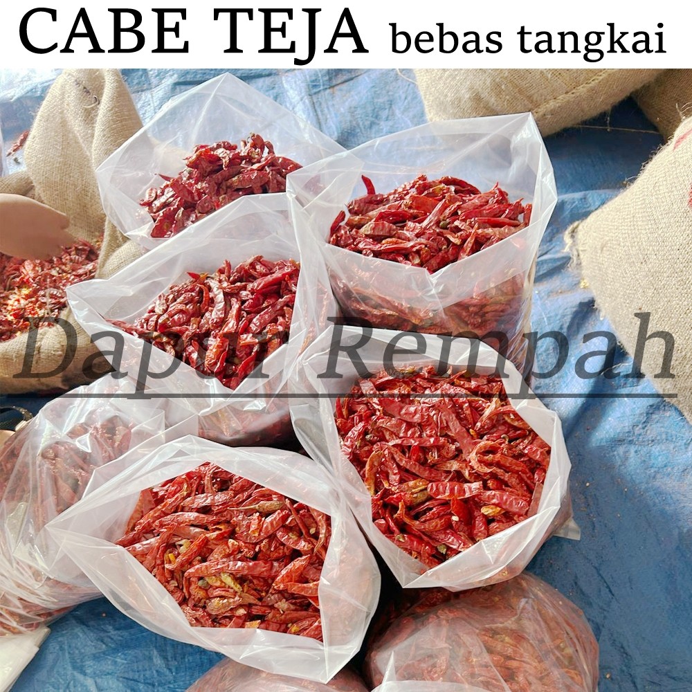

Cabe Rawit Teja Kering