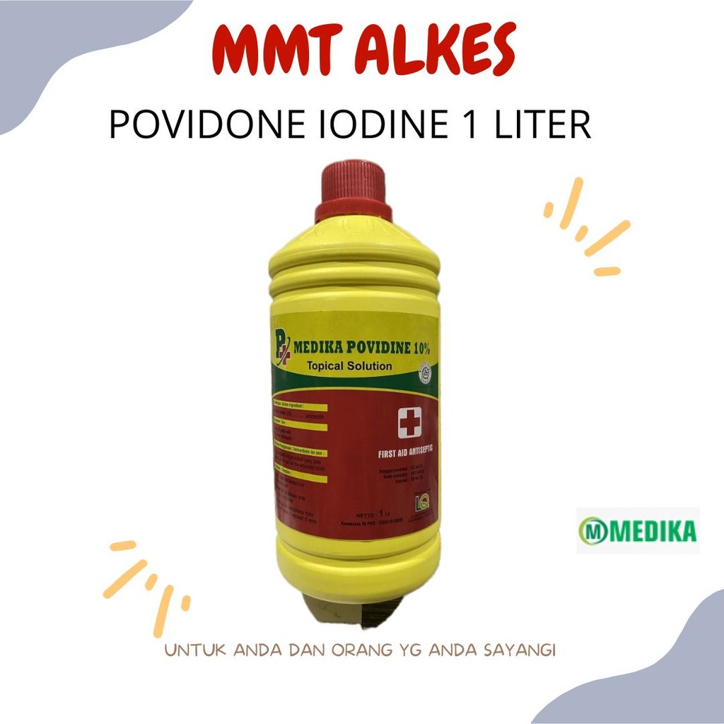 MEDIKA POVIDONE IODINE 1 liter