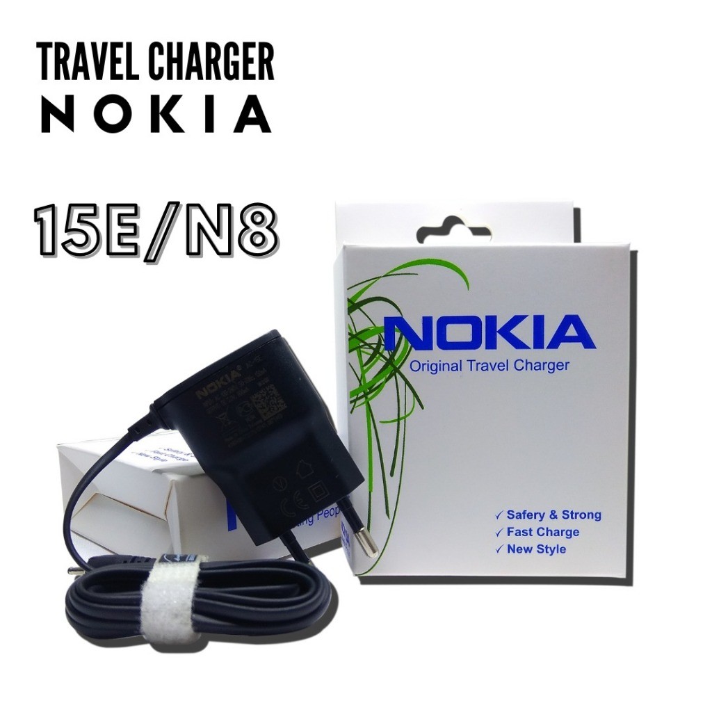 Update CHARGER NOKIA AC-15E For Nokia 1200, 1208, 1661, 2323c, 2630, 2690, 2730c, 2760, 3250 XM, 350
