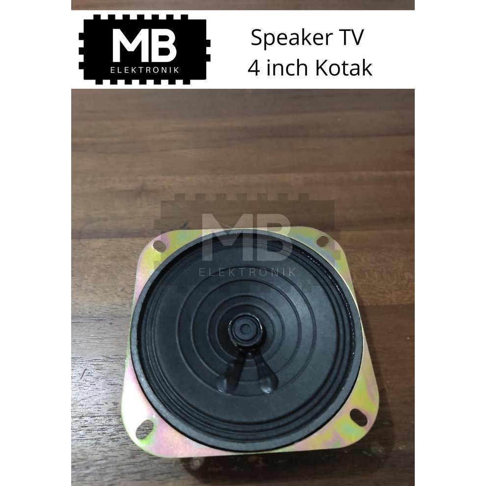 Speaker TV 4 inch Kotak - Speaker TV Tabung
