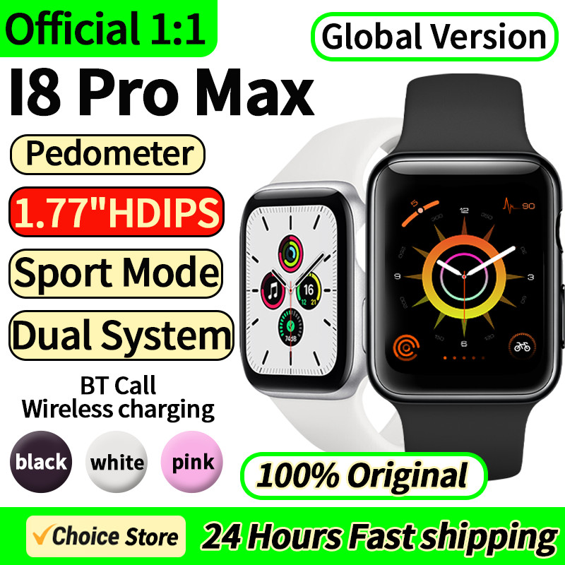 Smart Wat  I8 Pro Max Answer Call Sport Fitness Tracker Custom Dial Smartwat  Men Women Gift For App