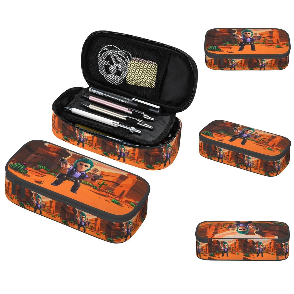 

Brawled Game (14) Pencil Case for Boys Girls Gifts Pen Box Pencil Bag Stationery Supplies Pen Holder Bag