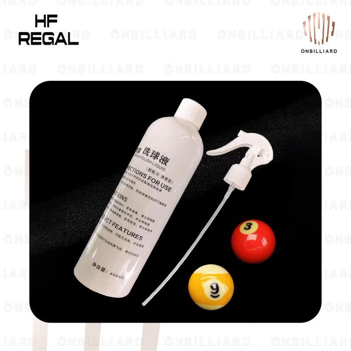 HF Regal Cairan Pembersih Bola Billiard Ball Cleaner Fluid Machine