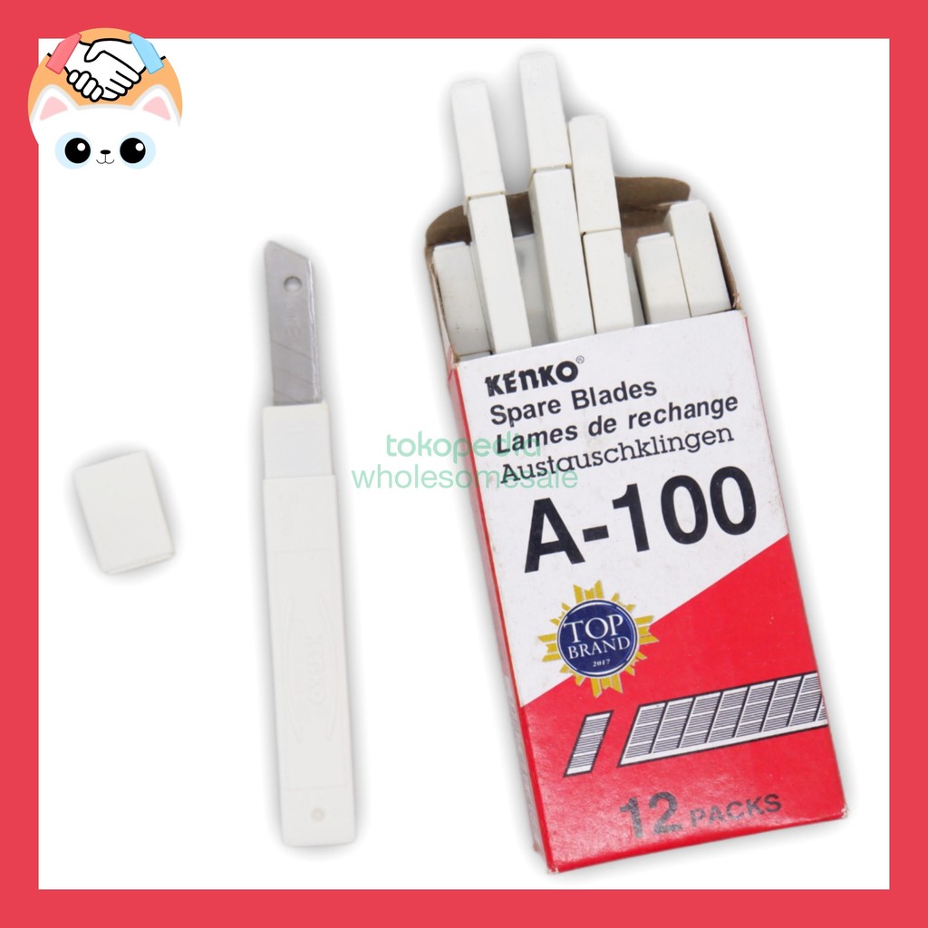 

Refill Isi Cutter Blades Kenko A-100 per pcs