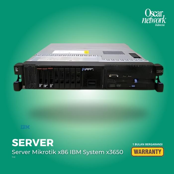 Server Mikrotik x86 IBM System x3650