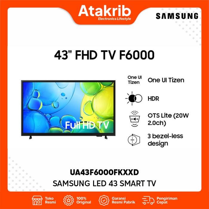 SAMSUNG LED 43 UA43F6000FKXXD 43F6000 Full HD F6000 Smart TV (2025)