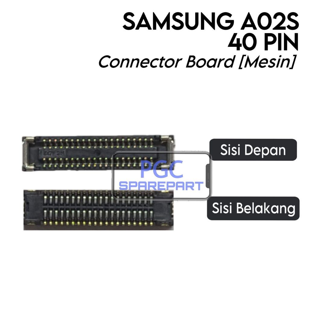 Ori Konektor  Board (Mesin) Samsung Galaxy A02s / SM-A025F / SM-A025F/DS / SM-A025G / SM-A025G/DS / 