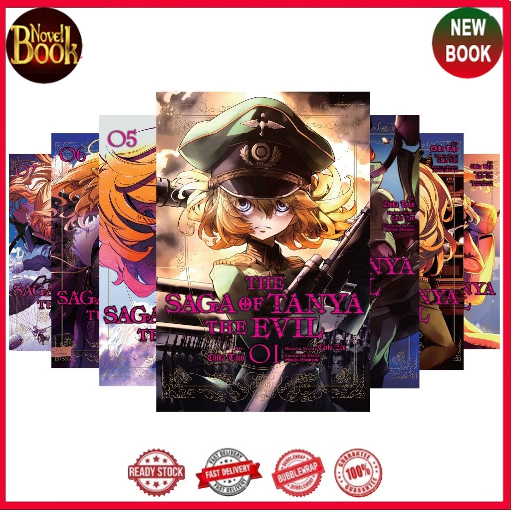The Saga of Tanya the Evil/Youjo Senki (26 book series) - TokoNovelBook