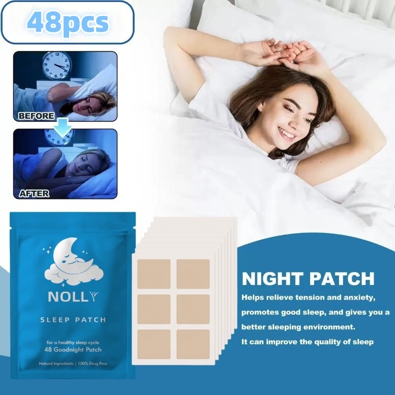 48pcs NOLLY Good Night Sleep Patch