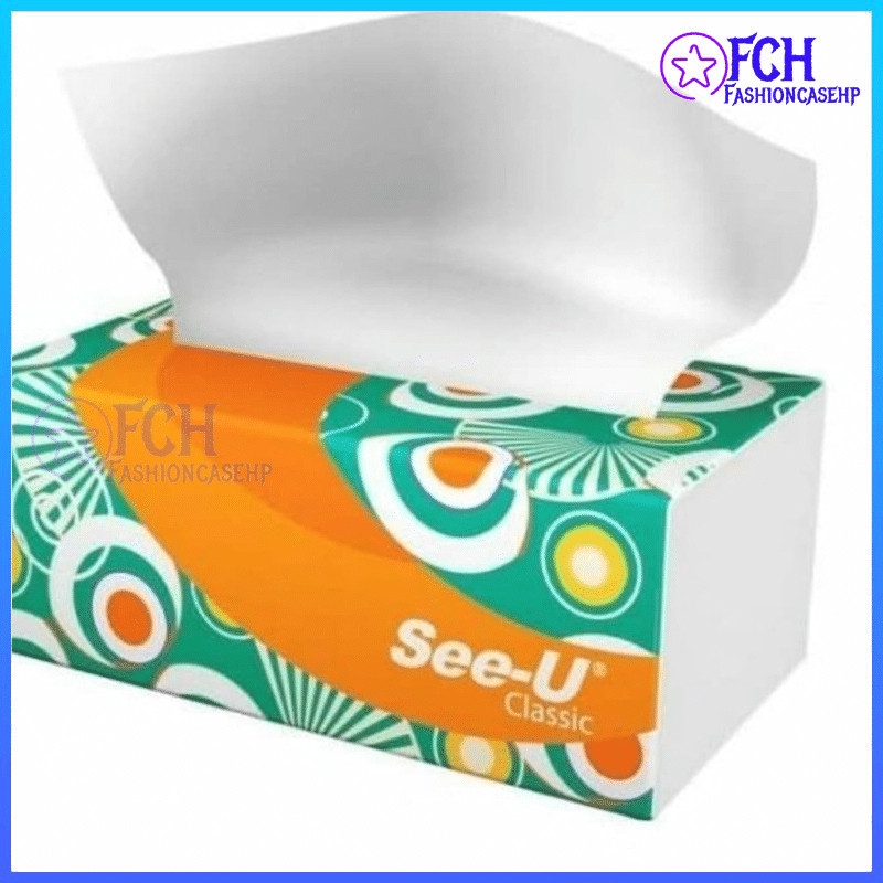 HKS GROSIR Tissue See-U Classic 250 Sheets 2 Ply Facial Tisu Tisue Muka/Wajah