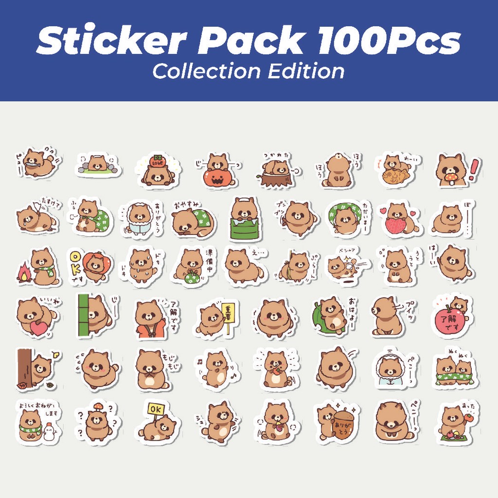 

Hot Stiker Kartun Raccoons Lucu Anti Air Stikers Berperekat Waterproof Sticker Decal Buat Motor Helm Buku Journal Koper Casing HP Laptop Botol Minum