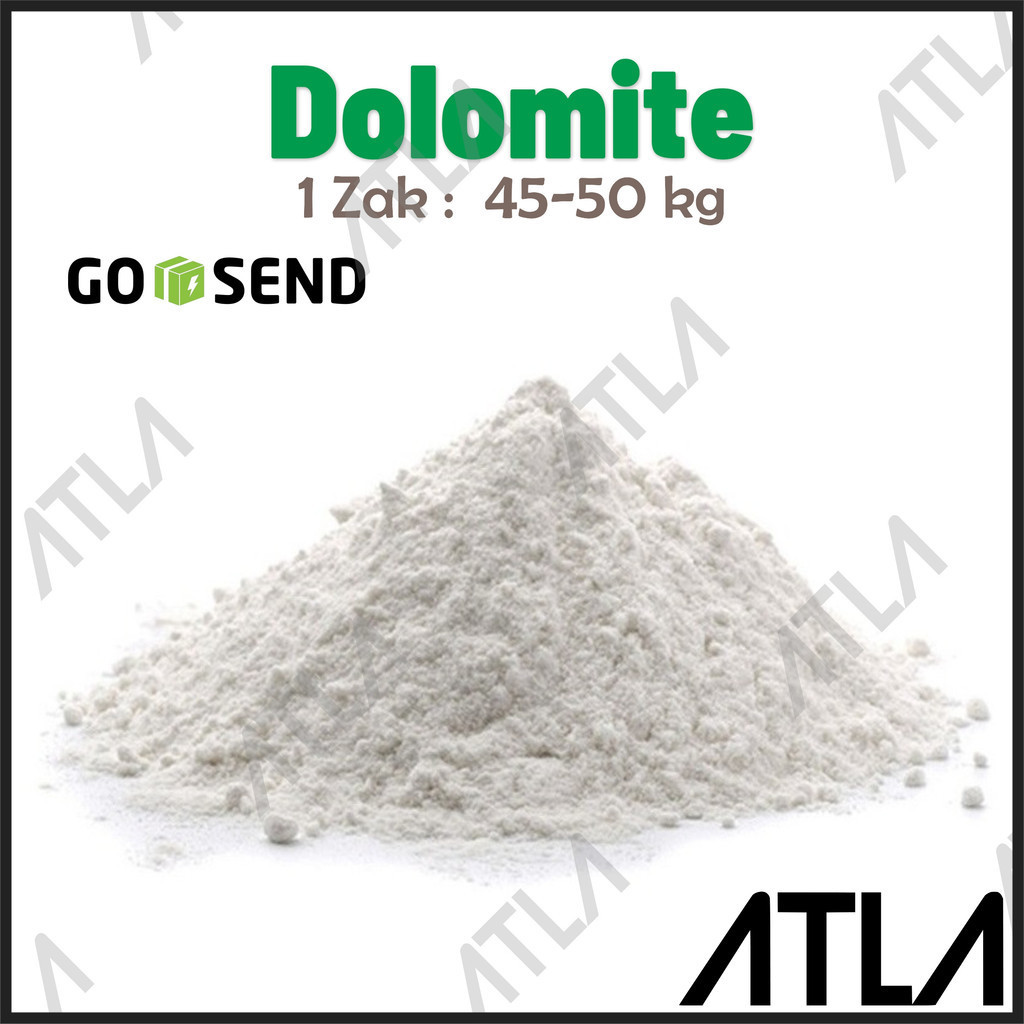 Kapur Pertanian 1Sack Kapur Dolomit 1 Zak Pupuk Dolomite 1 Karung FN006