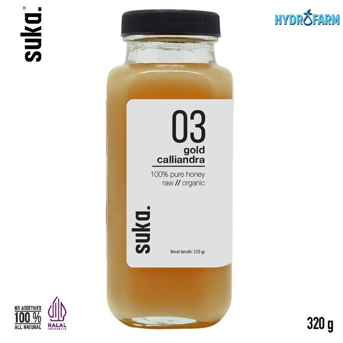 

Suka - Gold Calliandra Honey / Madu Kaliandra Asli Murni Organik