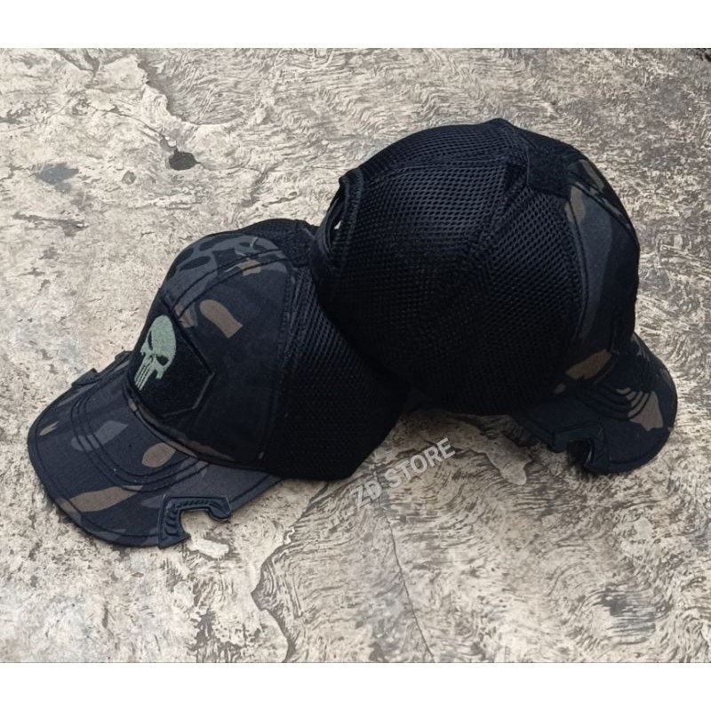 Topi TACTICAL LORENG MULTICAM/Topi TACTICAL PUNISHER LORENG