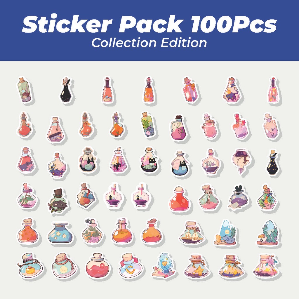 

Hot Stiker Madicine Bottle Art [Seni Botol Obat] Lucu Anti Air Stikers Berperekat Waterproof Sticker Decal Buat Motor Helm Buku Journal Koper Casing HP Laptop Botol Minum