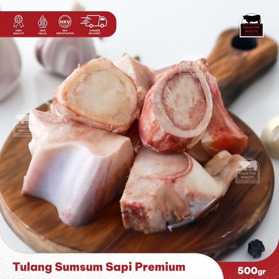 

TULANG SUMSUM SAPI/BONE MARROW IMPORT 500GR HealthyWagyu