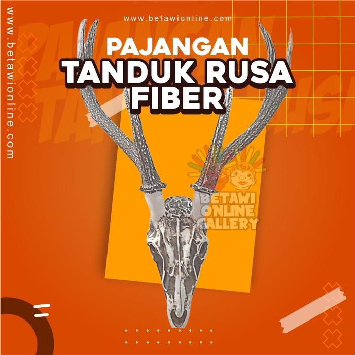 Pajangan Tanduk Rusa / Tanduk Rusa / Pajangan Tanduk Rusa Bahan Fiber