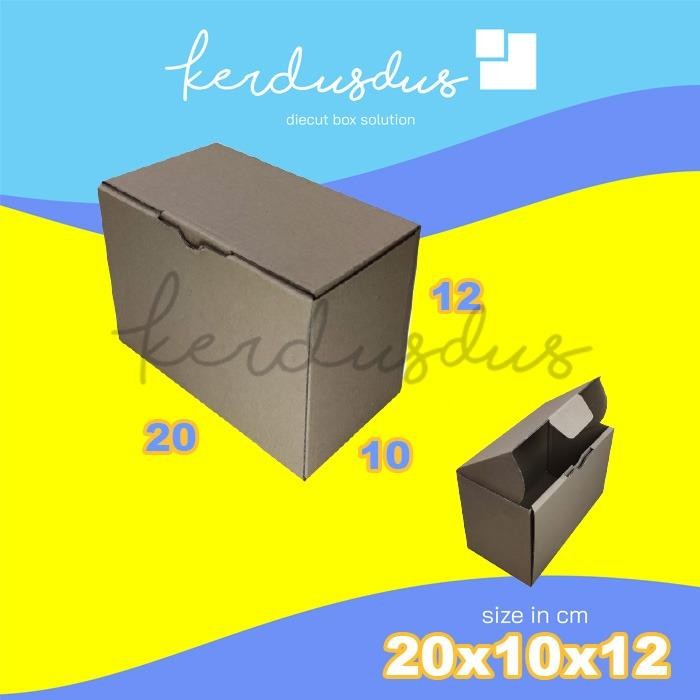 

20x10x12 cm kardus carton box diecut pizza kue packing packaging