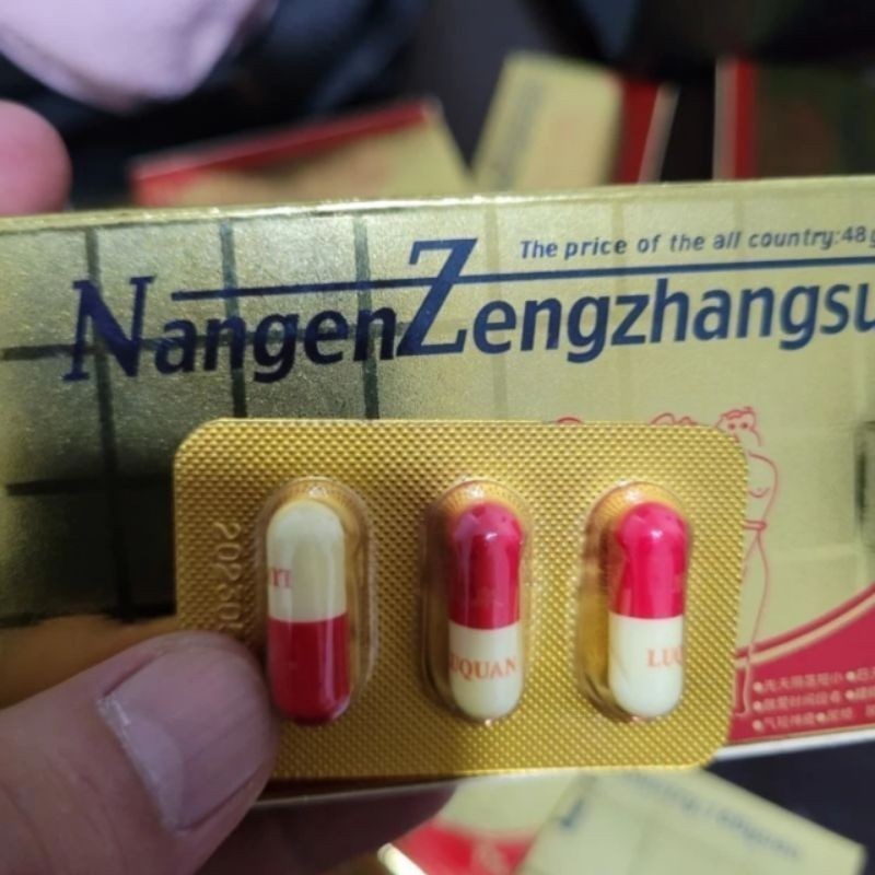 SHEEPHERBAL (COD) NANGEN ZHENGZANGSU ORIGINAL 1BOX ISI 12 KAPSUL (4 KOTAK)