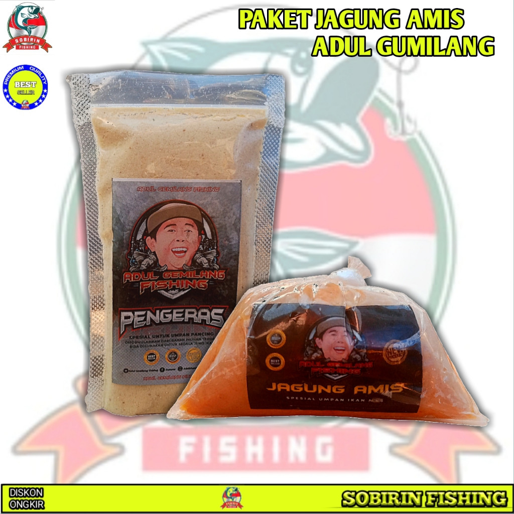 SPECIAL Paket umpan jagung ikan mas adul gemilang Promo-14