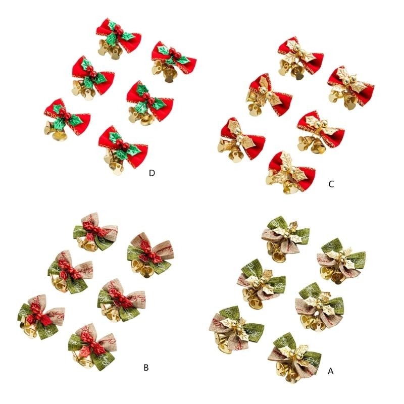 

Vintage Burlap Bows Bowknots Set for Christmas Tree Presents Case Wrapping Craft C7AC