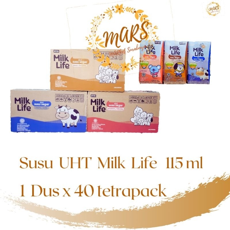 

Milk Life 115 ml Dus isi 40 kotak ( mohon membaca deksripsi sebelum order)