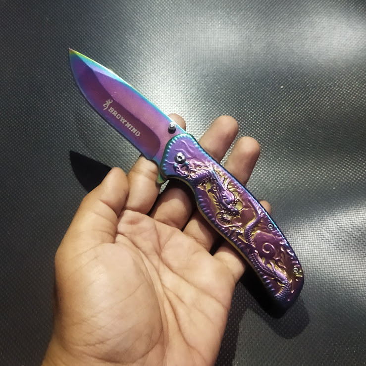 BISA COD Pisau Lipat Survival P1231 Browning