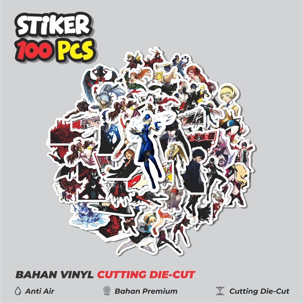 

Terbaru! 50 pcs Stiker Video Game Series Person A5 V3 Dekorasi Lucu Kreatif untuk Notebook, Skateboard, HP