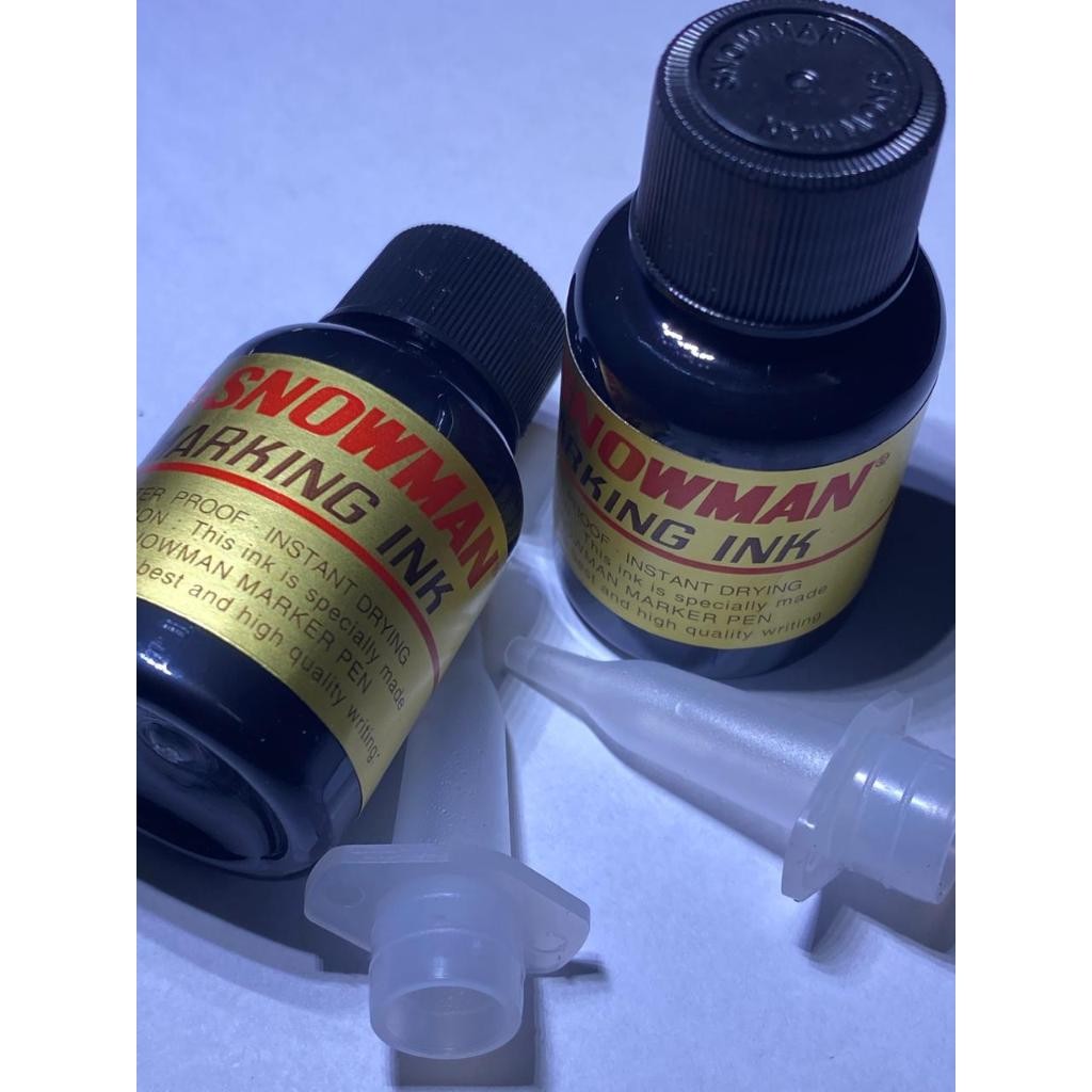 

TINTA REFILL SPIDOL SNOWMAN PERMANENT WARNA HITAM