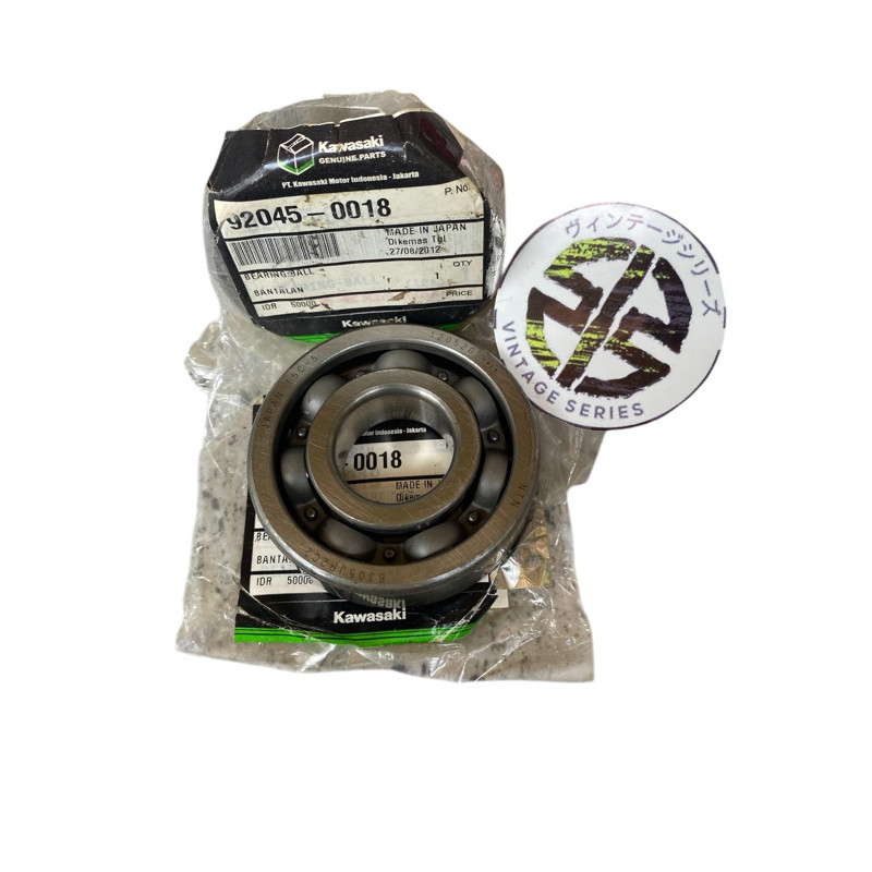 BEARING BALL / LAHER AS KRUK KLX KGP ORIGINAL KAWASAKI KLX 92045-0018