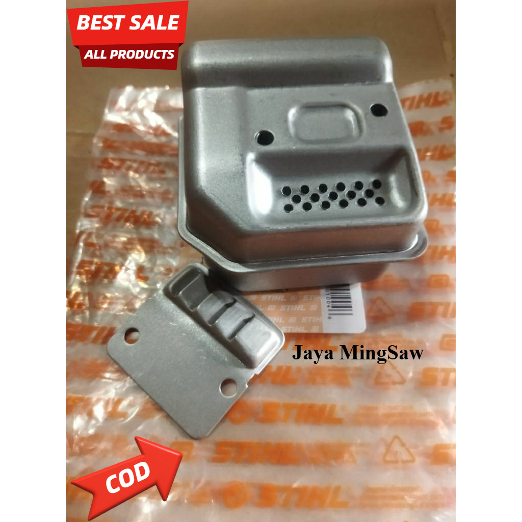 knalpot chainsaw stihl ms170/180/knalpot senso stihl ms170/180