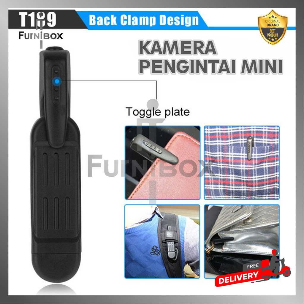 Kamera Pengintai Mini Pulpen Tersembunyi / Spy Cam Kecil / Mini Camera CCTV