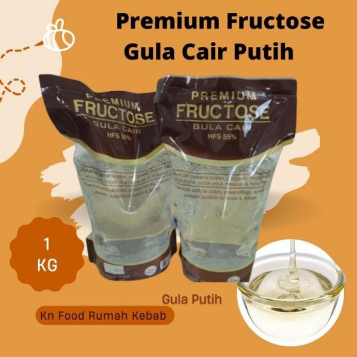 

Gula Cair Putih Premium Fructose 1000 gram - Gula Cair Fructose 1kg