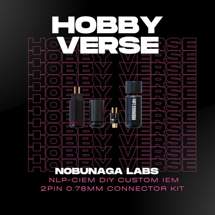 Nobunaga labs NLP-CIEM DIY Custom IEM 2pin 0.78mm Connector Kit