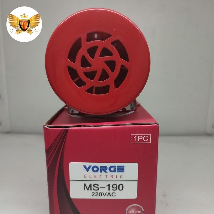 READY VORGE mini Motor Siren (Sirene) MS-190M 3" BUKAN FORT MS-190 MS190