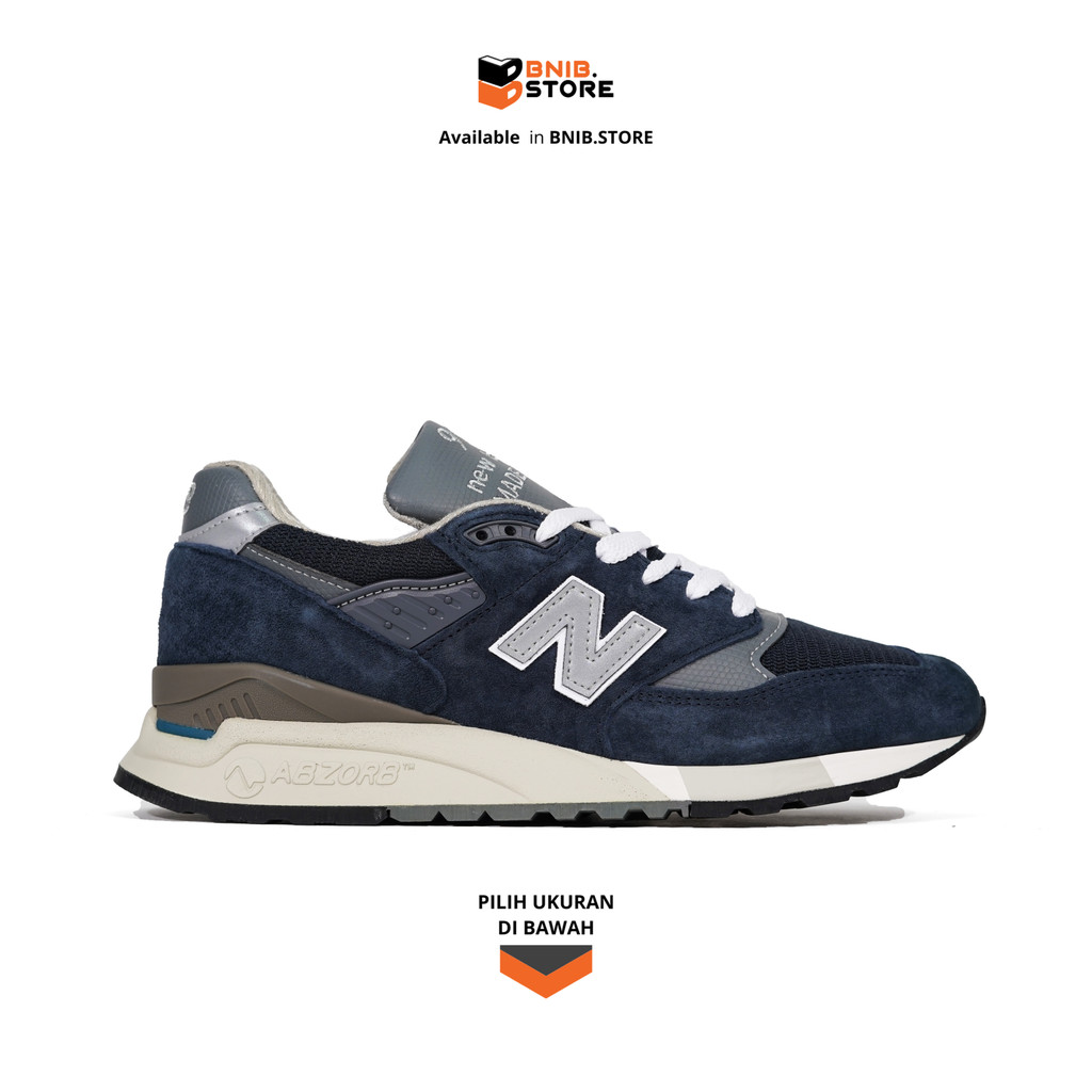 Sneakers NB 998 Made in USA Navy [U998NV] Original
