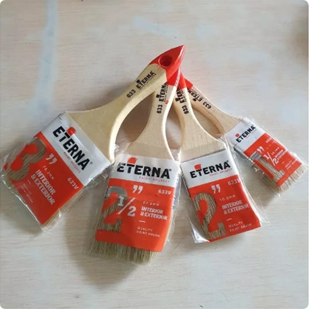

KUAS CAT ETERNA 633 Tebal Ukuran 2 1/2 In 2 1/2Inc 21/2 Inch
