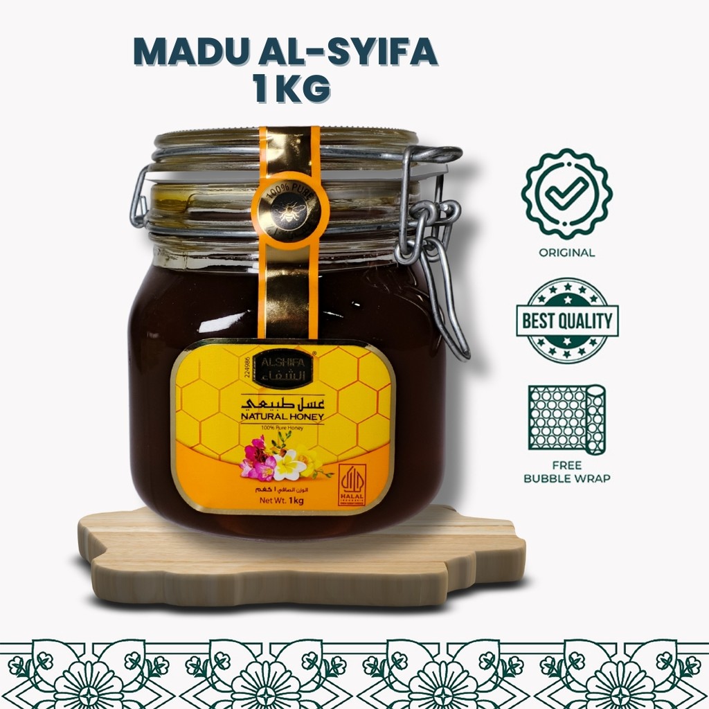 

Madu Al-shifa 1kg Premium / Original Honey / Al Shifa Natural Honey