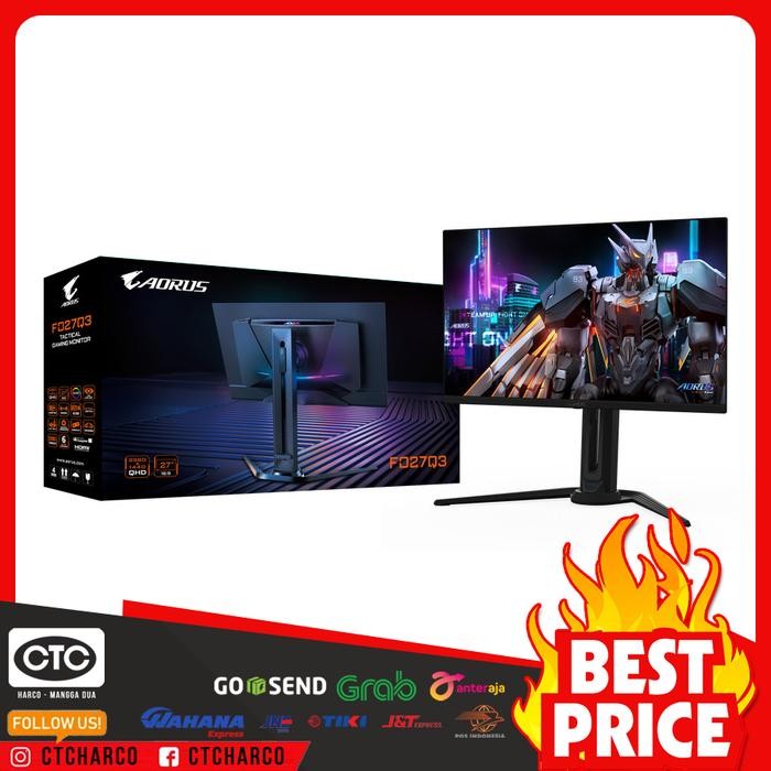 Monitor Led AORUS FO27Q3 27" 1440p OLED 360HZ - Monitor Gaming