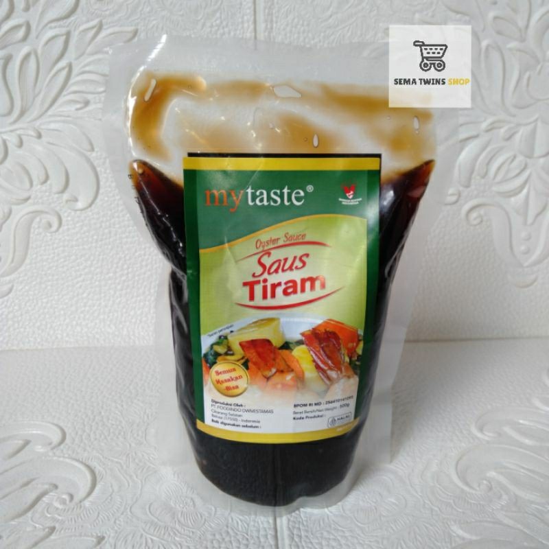 

Vanilla.storee My Taste SAUS TIRAM 500gr - Oyster Sauce MyTaste -HALAL