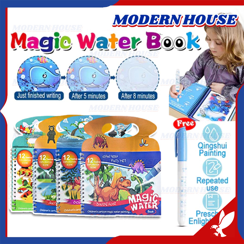 

Magic Water Book / Buku Edukasi Menggambar