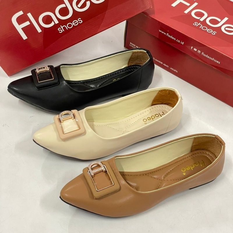 PROMO Flatshoes Wanita Terbaru Fladeo Q05 Grade Ori Berkualitas