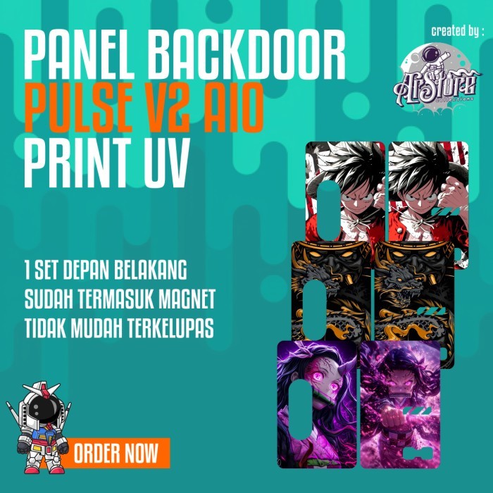 

PANEL BACKDOOR AKRILIK PRINT UV PULSE V2 by ARSTORE COLLECTIONS