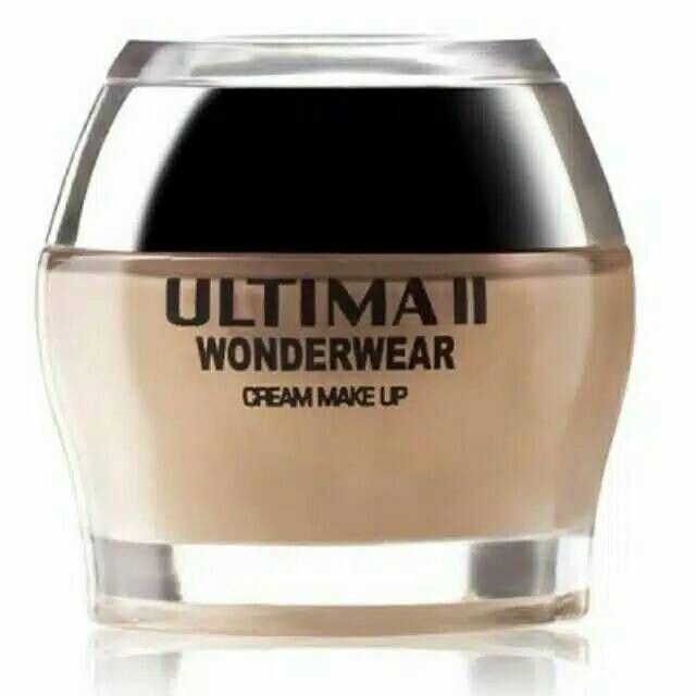 ultima wonderwear cream foundation original share in jar
