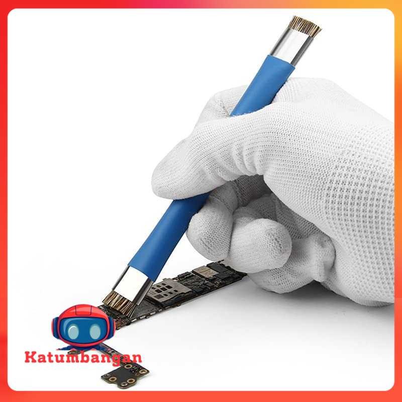 SUNSHINE Kuas Anti Statis Brush PCB Board Cleaner Double Head - SS-022B